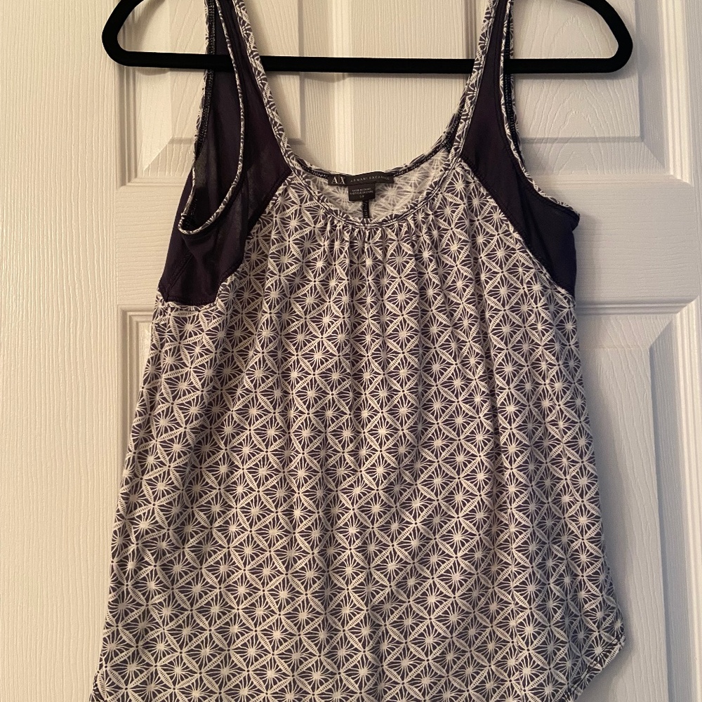 Armani Exchange sleeveless summer top